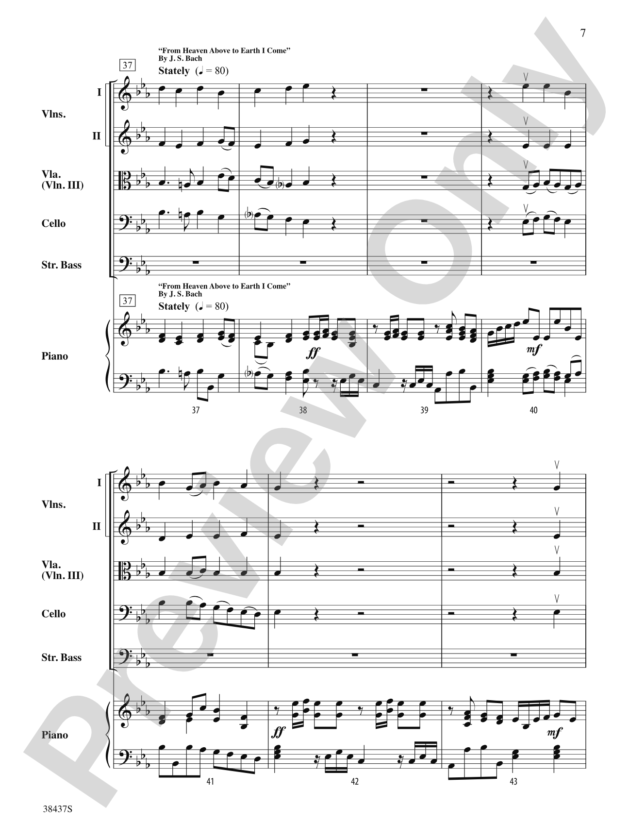 A Classic Christmas: String Orchestra Conductor Score & Parts