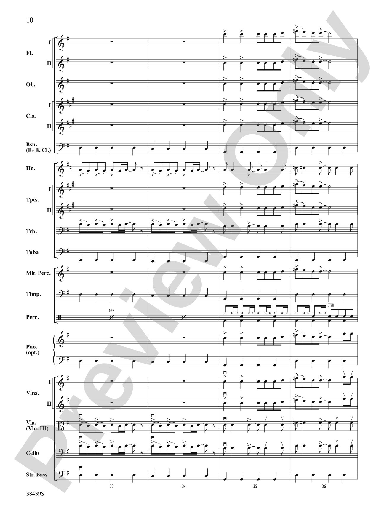 Born This Way: Full Orchestra Conductor Score & Parts