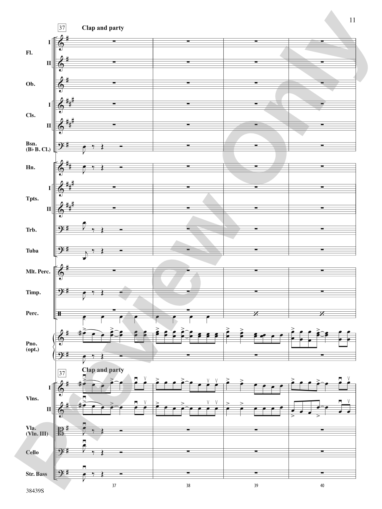 Born This Way: Full Orchestra Conductor Score & Parts