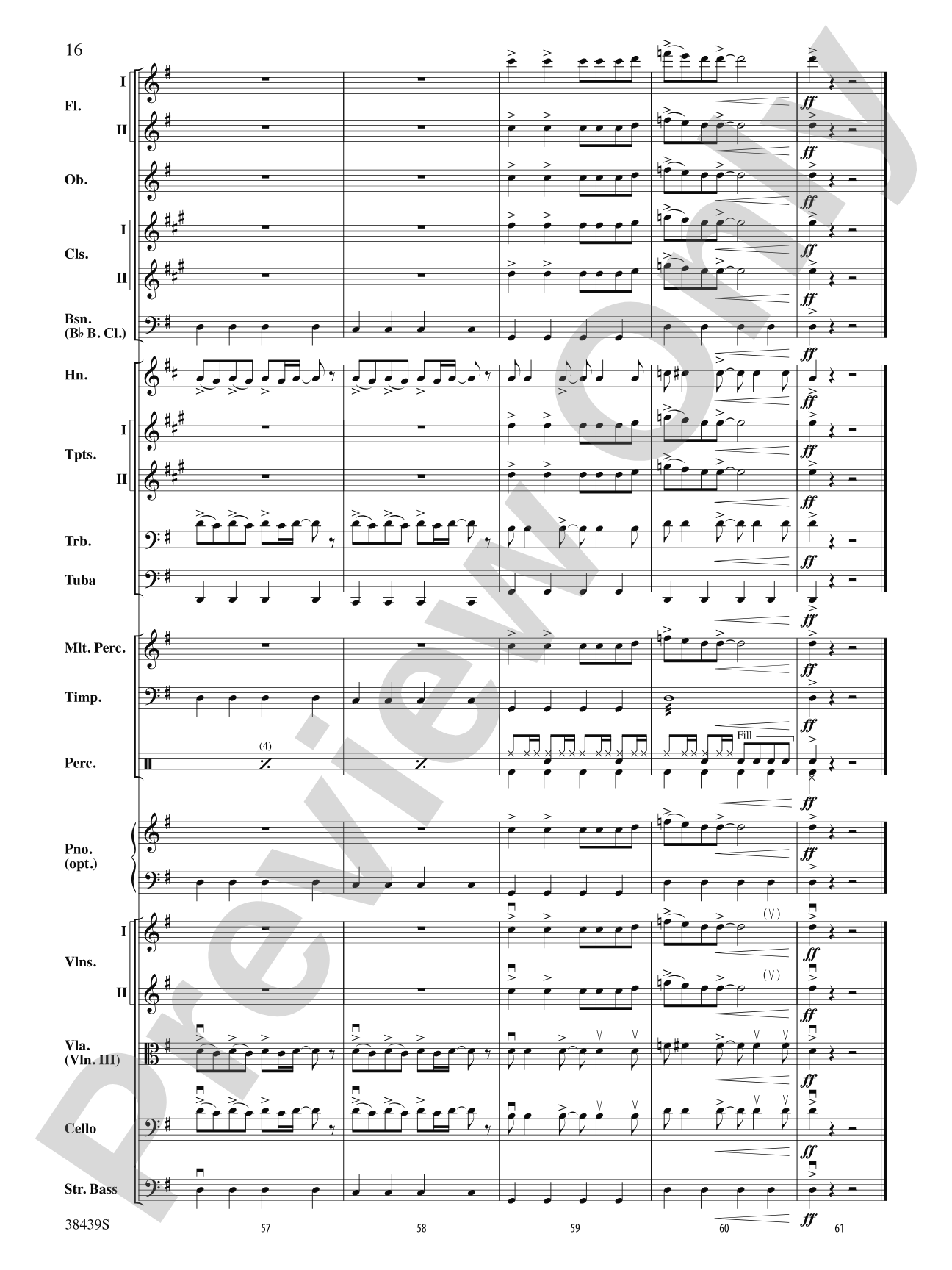 Born This Way: Full Orchestra Conductor Score & Parts