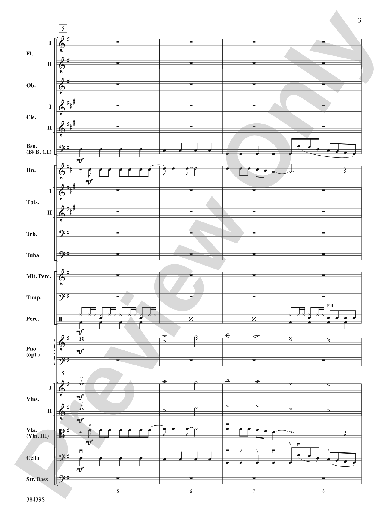 Born This Way: Full Orchestra Conductor Score & Parts