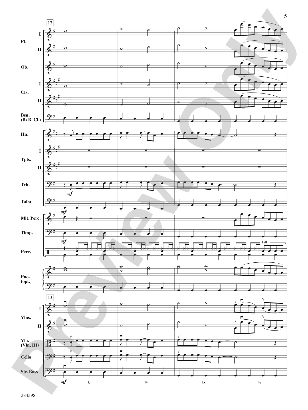 Born This Way: Full Orchestra Conductor Score & Parts