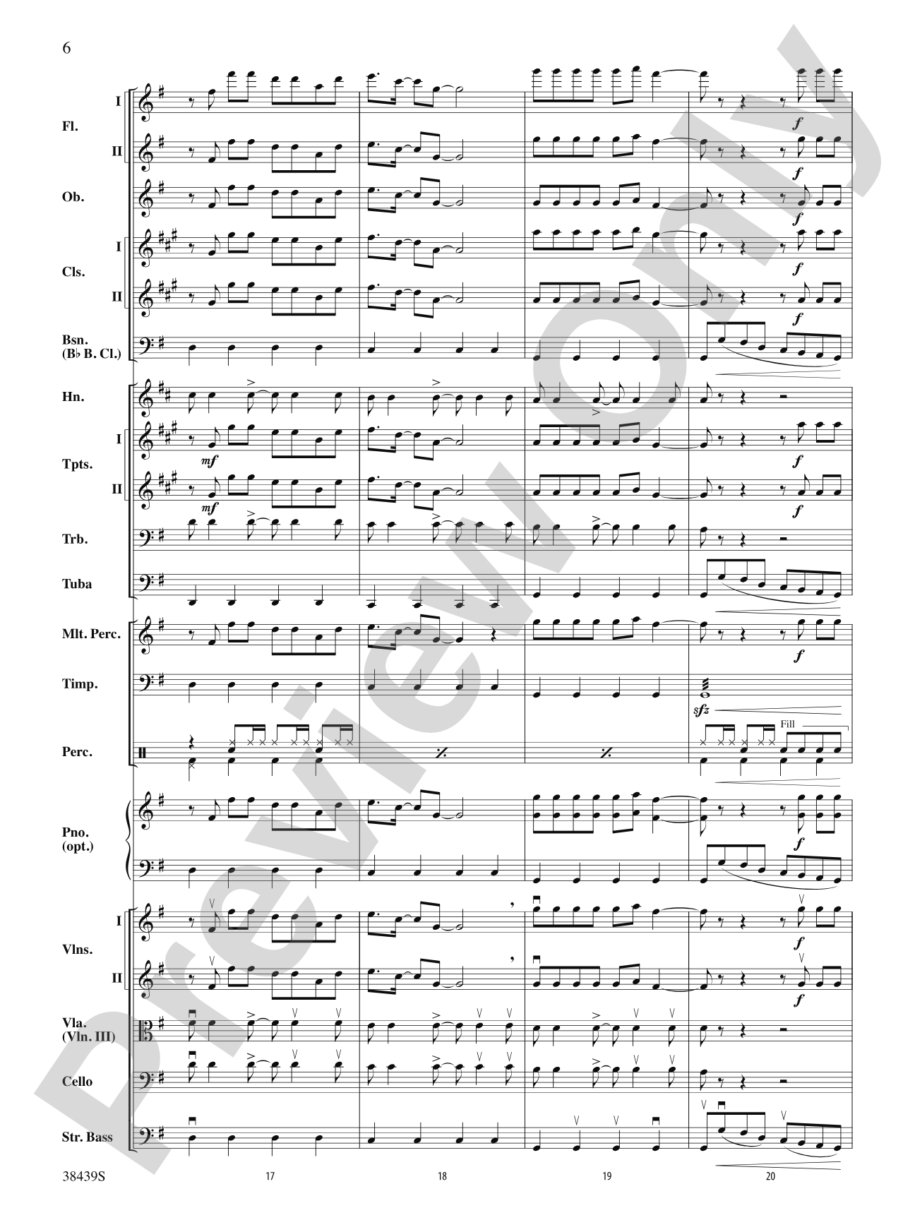 Born This Way: Full Orchestra Conductor Score & Parts