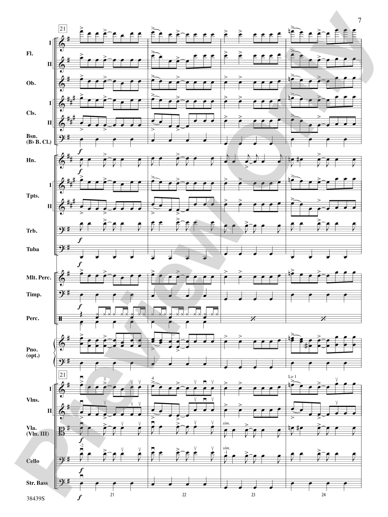 Born This Way: Full Orchestra Conductor Score & Parts
