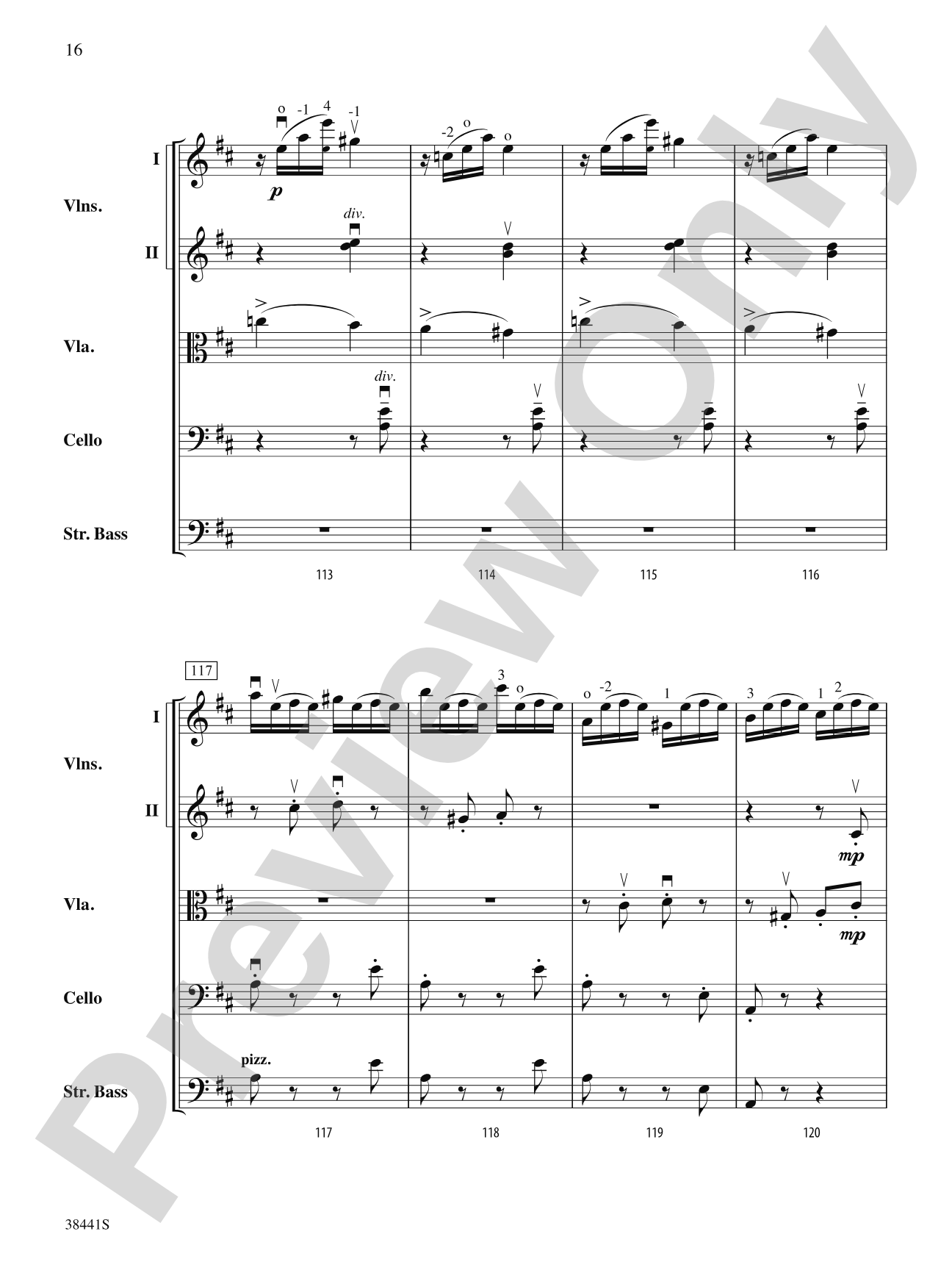 February: Carnival (from The Seasons): String Orchestra Conductor Score & Parts