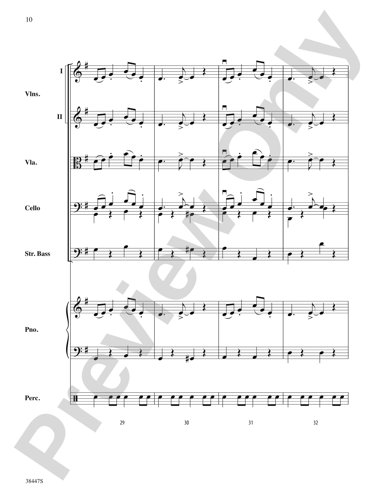 Pennsylvania 6-5000: String Orchestra Conductor Score & Parts