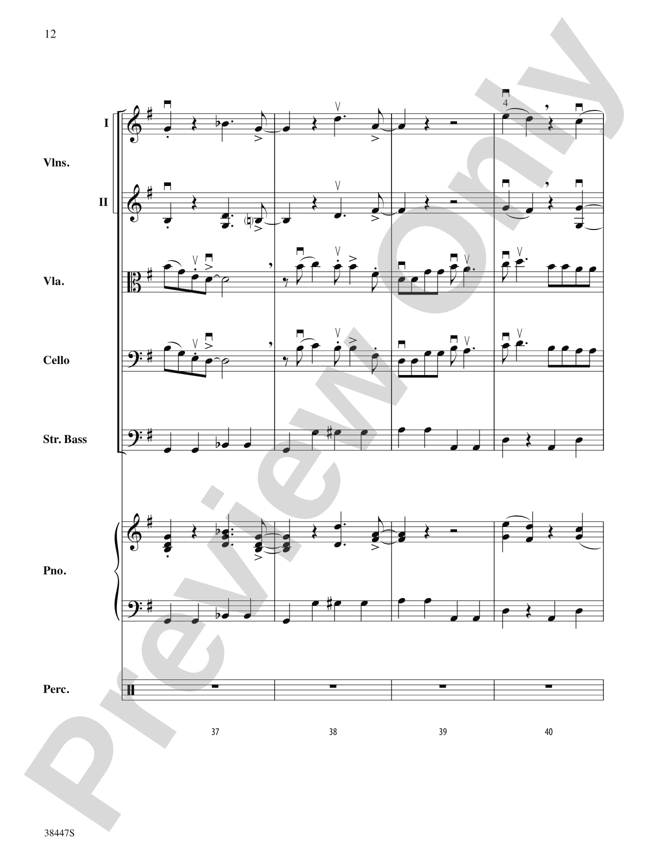 Pennsylvania 6-5000: String Orchestra Conductor Score & Parts