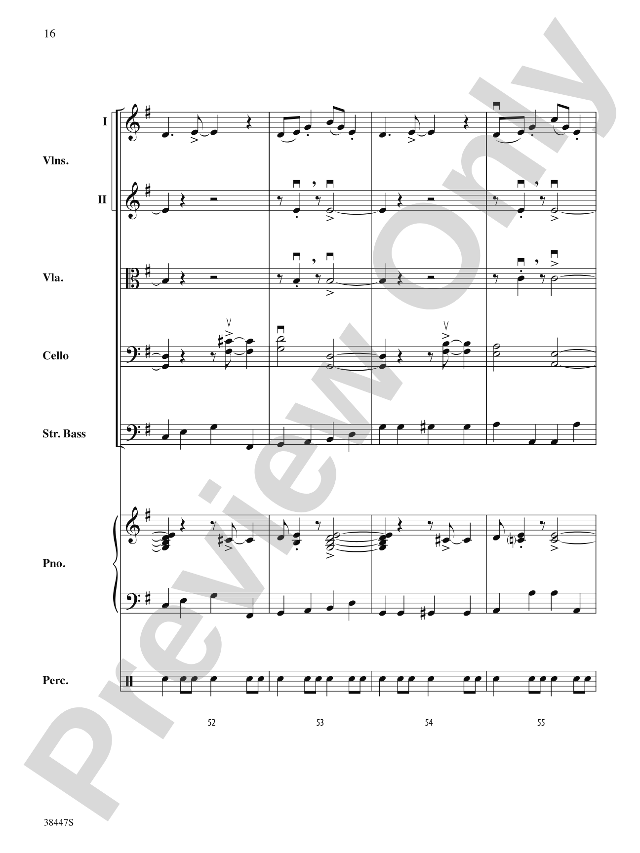 Pennsylvania 6-5000: String Orchestra Conductor Score & Parts