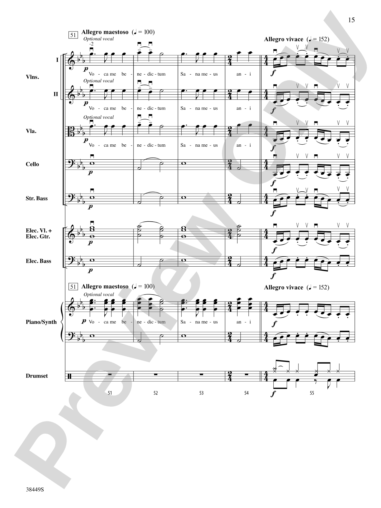 Requiem (The Fifth): String Orchestra Conductor Score & Parts