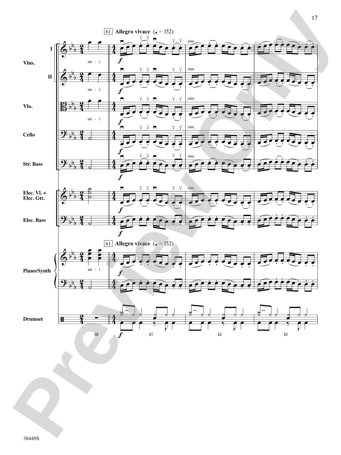 Requiem (The Fifth): String Orchestra Conductor Score & Parts