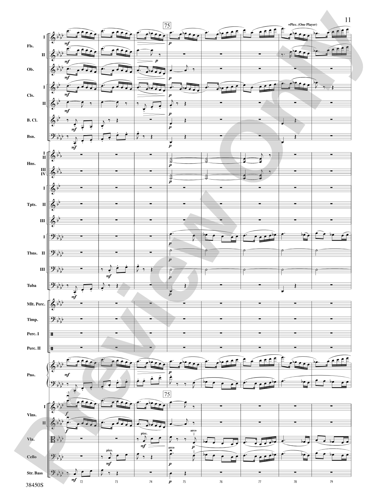 Dubinushka: Full Orchestra Conductor Score & Parts