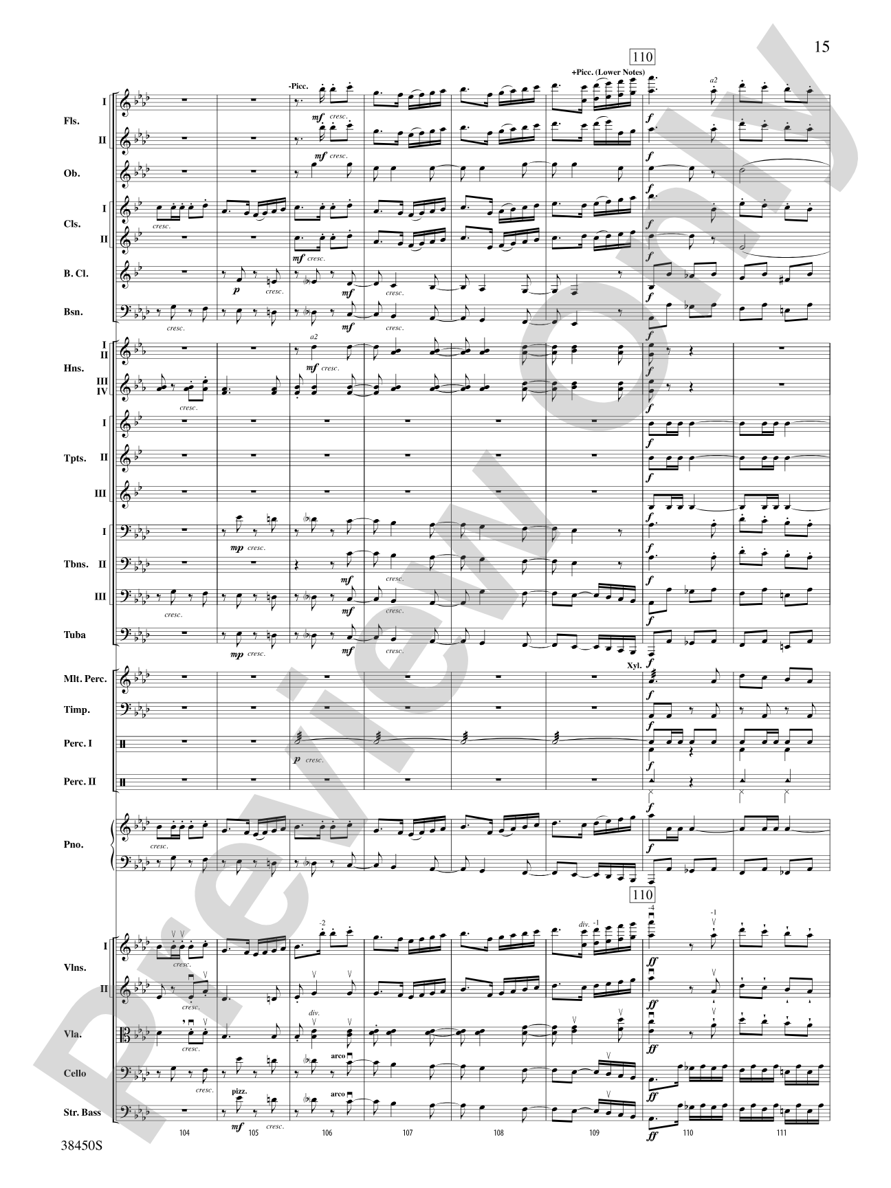 Dubinushka: Full Orchestra Conductor Score & Parts