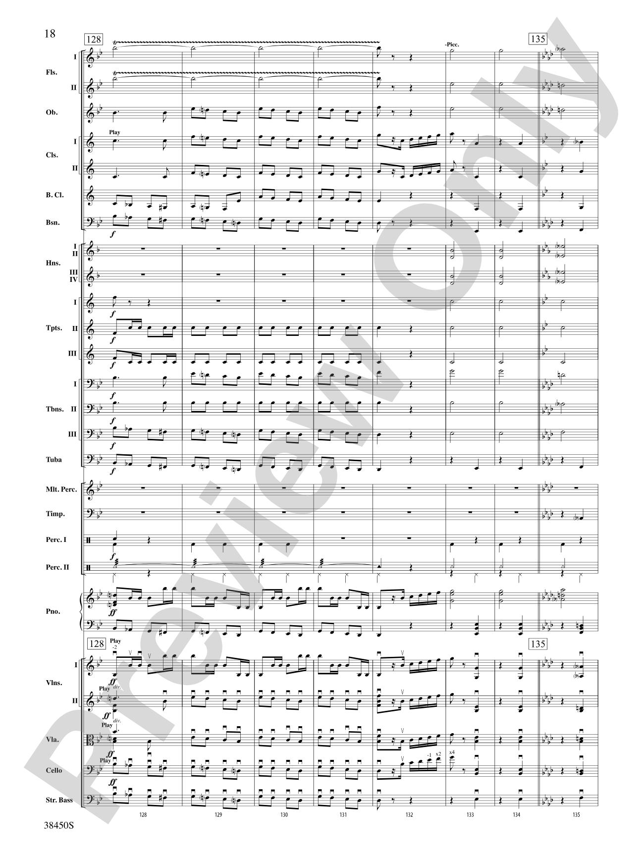 Dubinushka: Full Orchestra Conductor Score & Parts