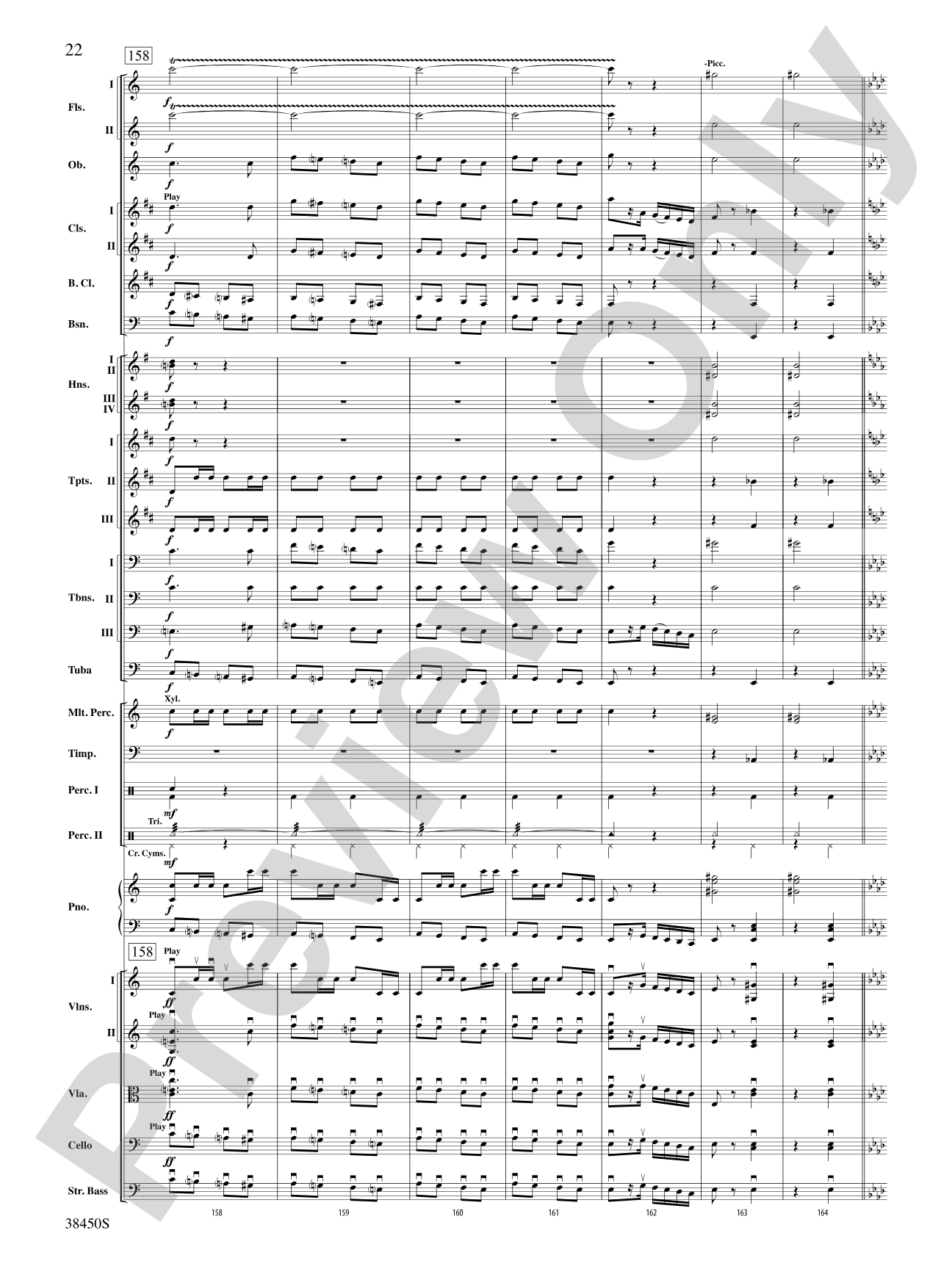 Dubinushka: Full Orchestra Conductor Score & Parts
