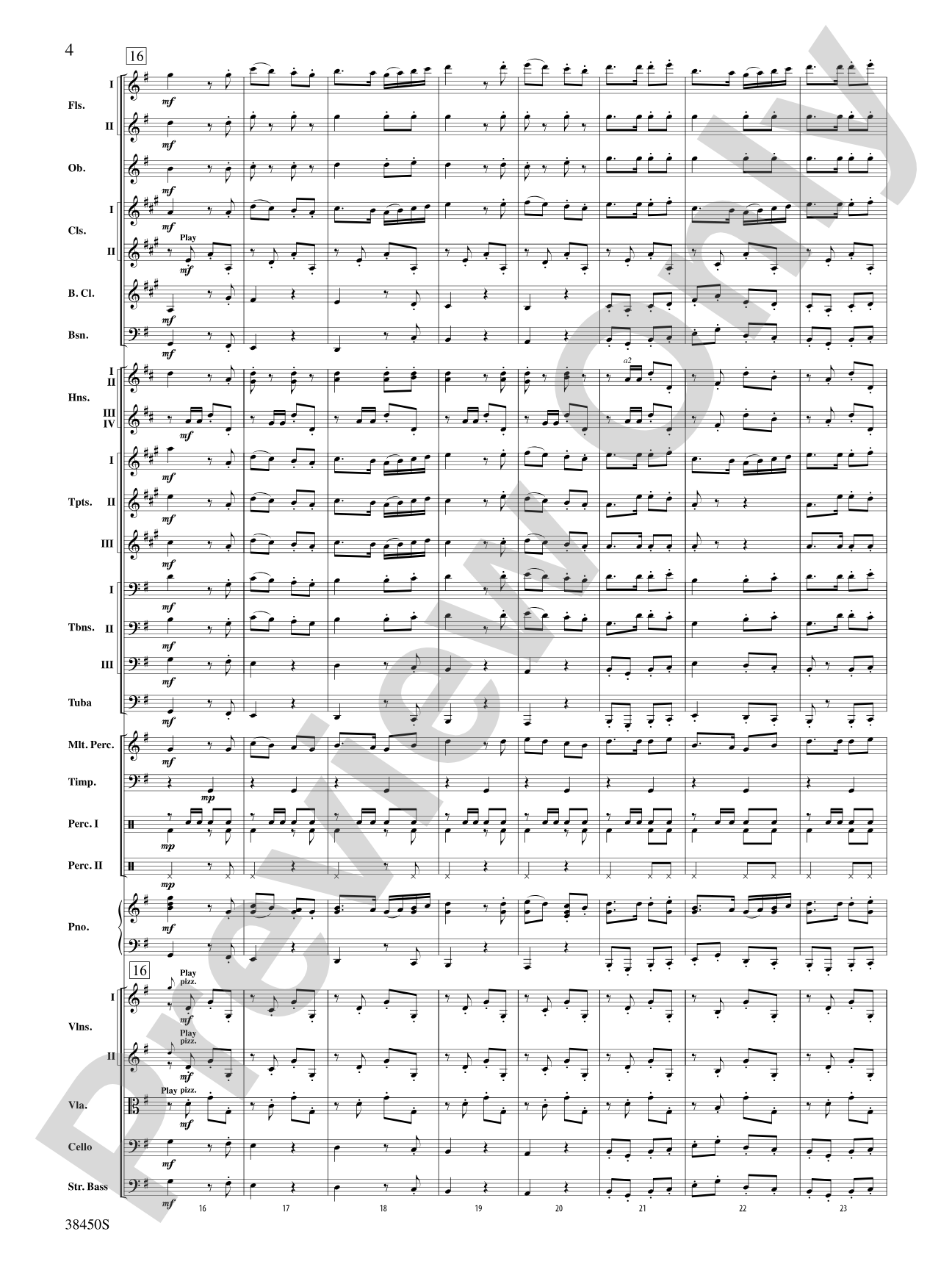 Dubinushka: Full Orchestra Conductor Score & Parts