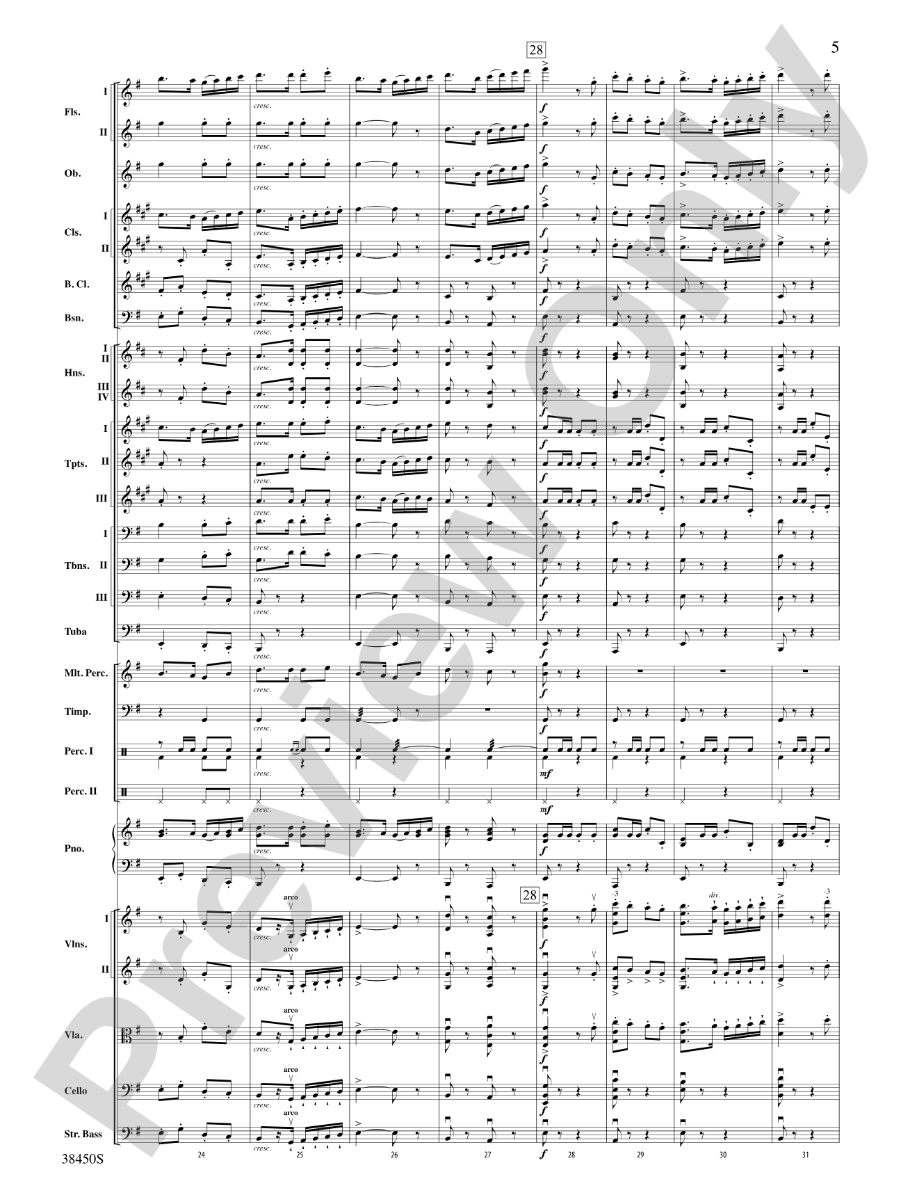 Dubinushka: Full Orchestra Conductor Score & Parts
