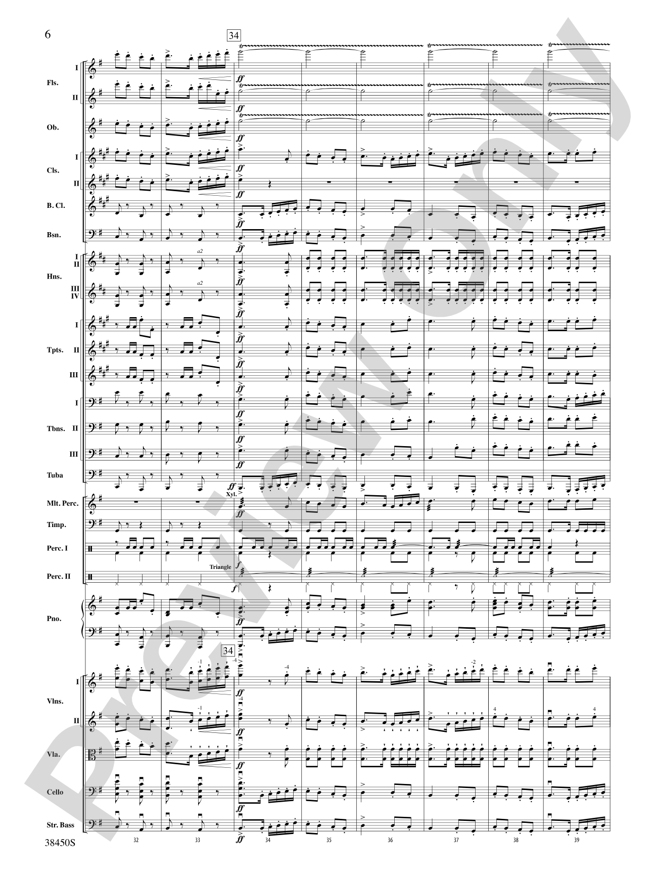 Dubinushka: Full Orchestra Conductor Score & Parts