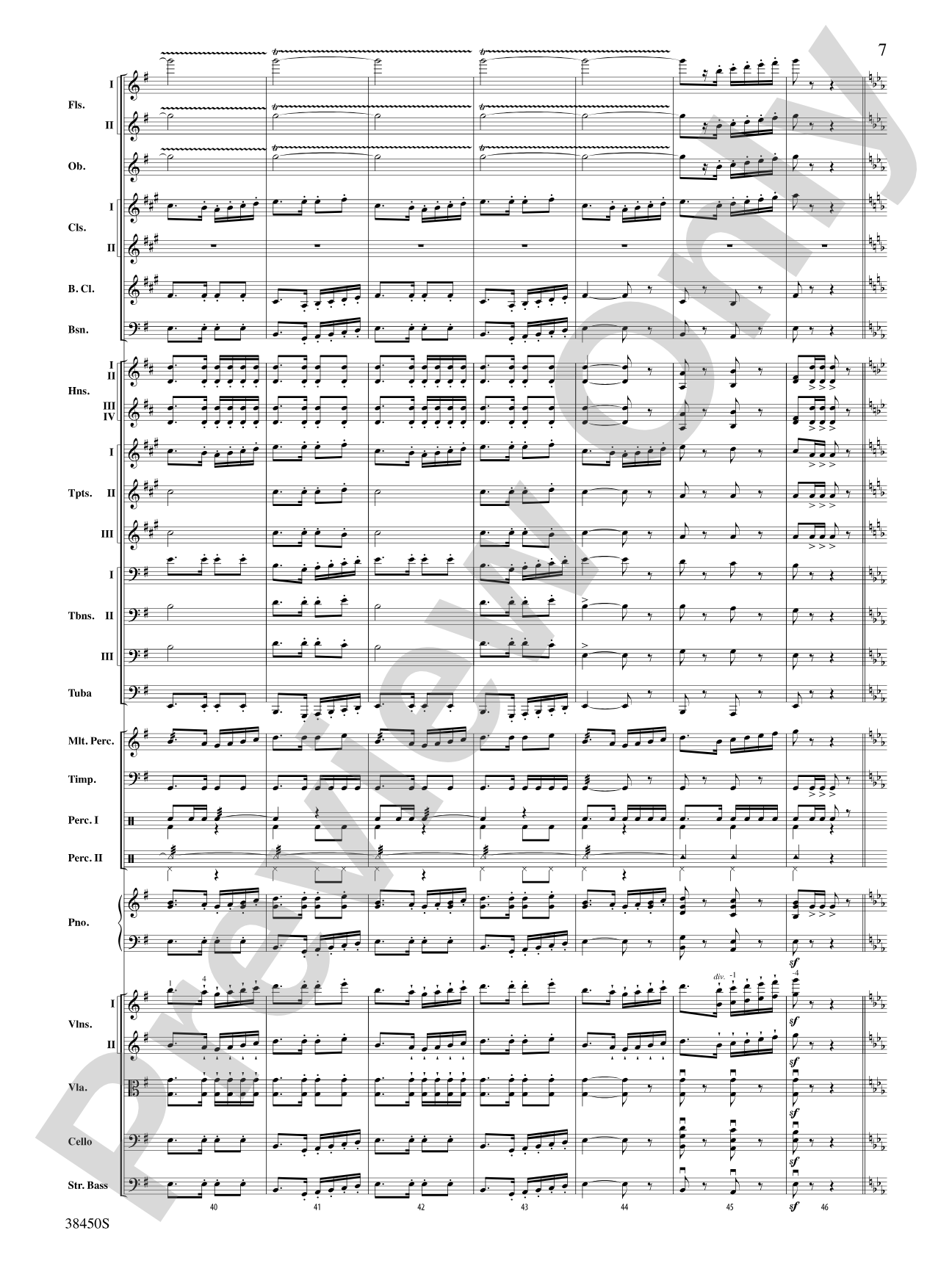 Dubinushka: Full Orchestra Conductor Score & Parts