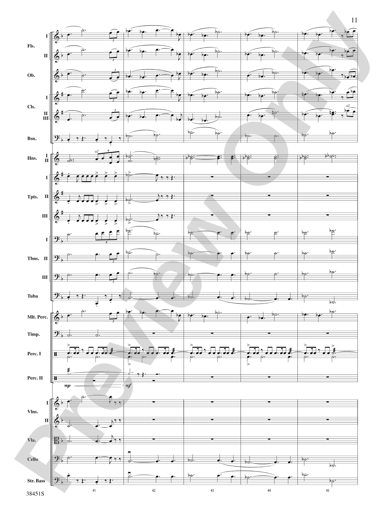 Resurgences: Full Orchestra Conductor Score & Parts