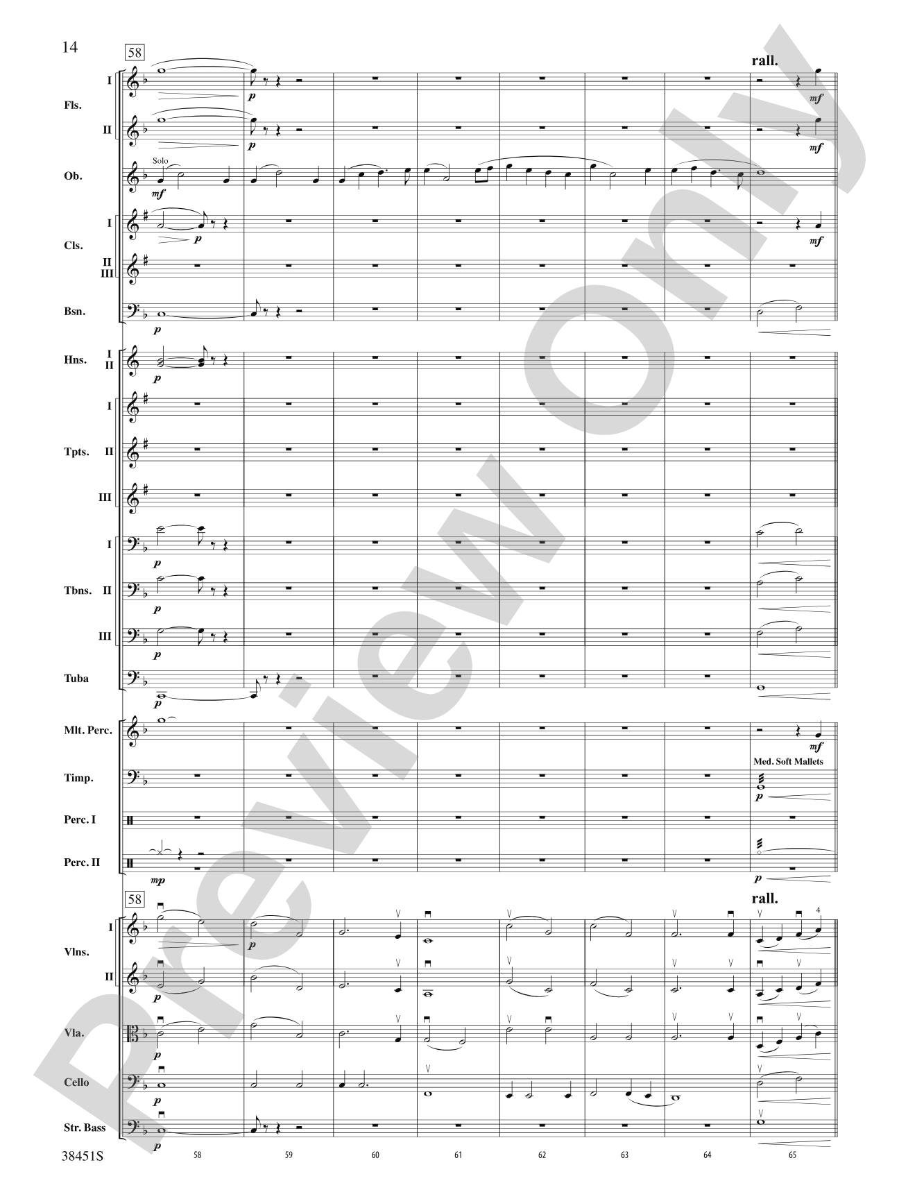 Resurgences: Full Orchestra Conductor Score & Parts