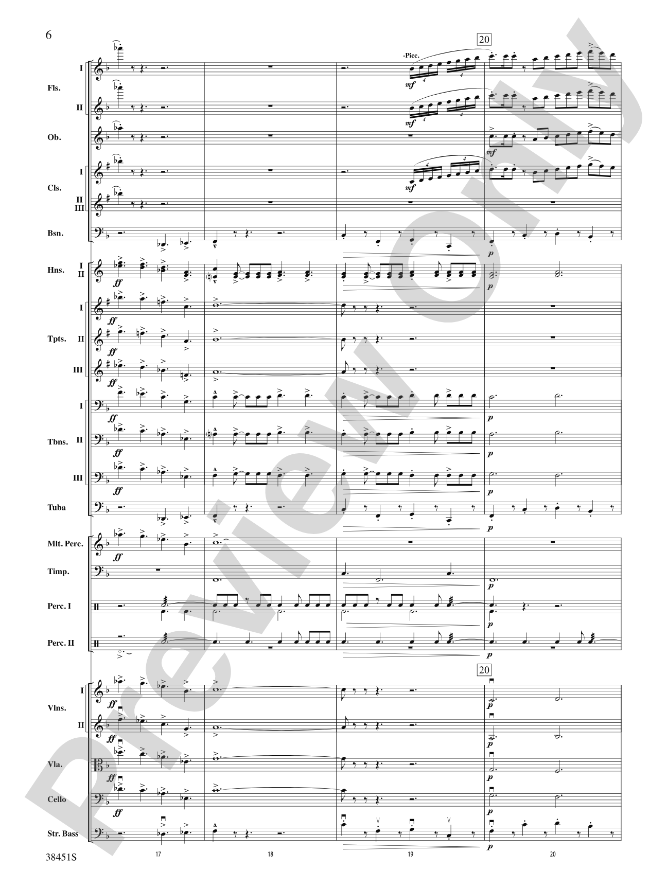 Resurgences: Full Orchestra Conductor Score & Parts