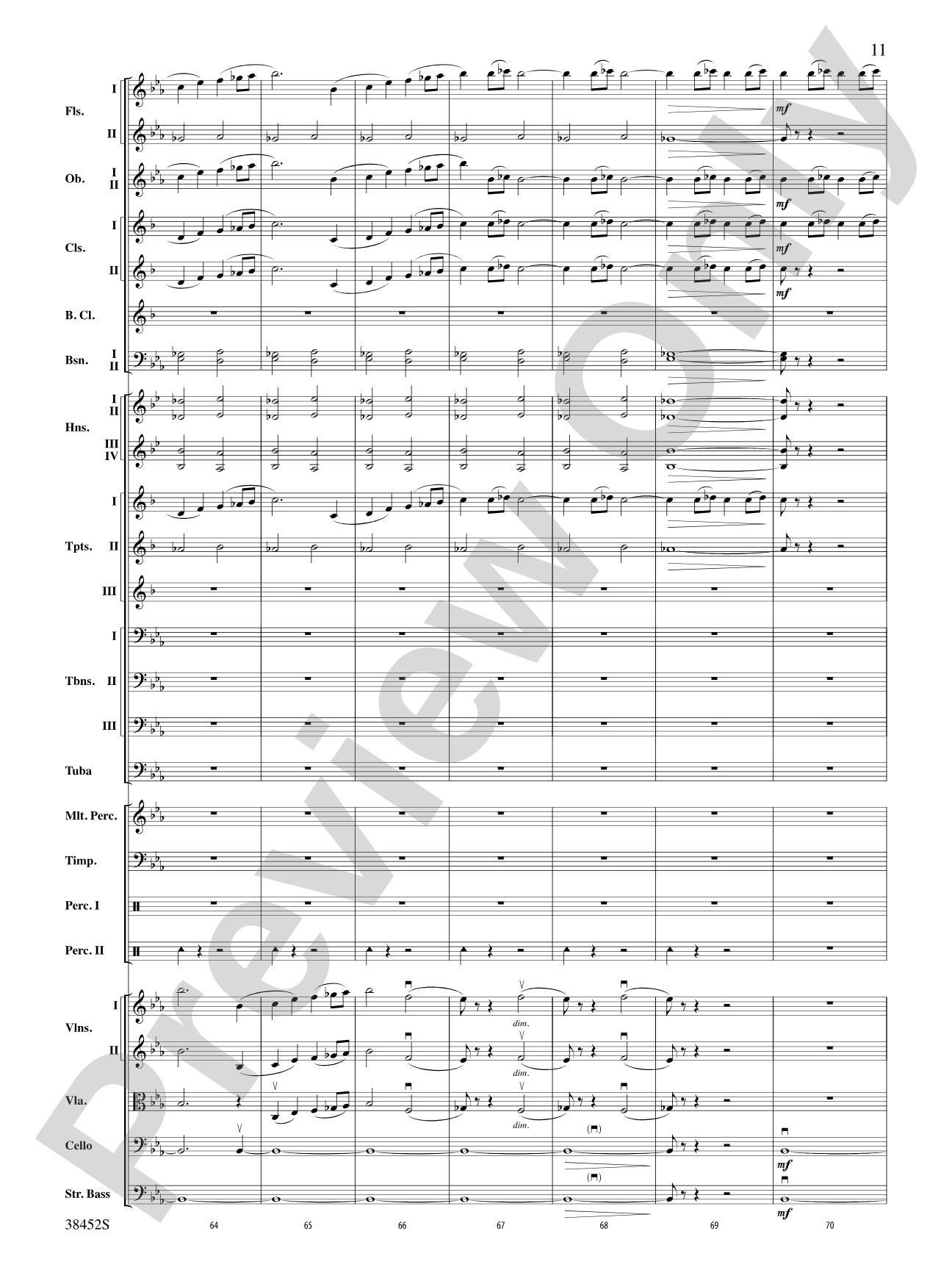 1812 Overture: Score