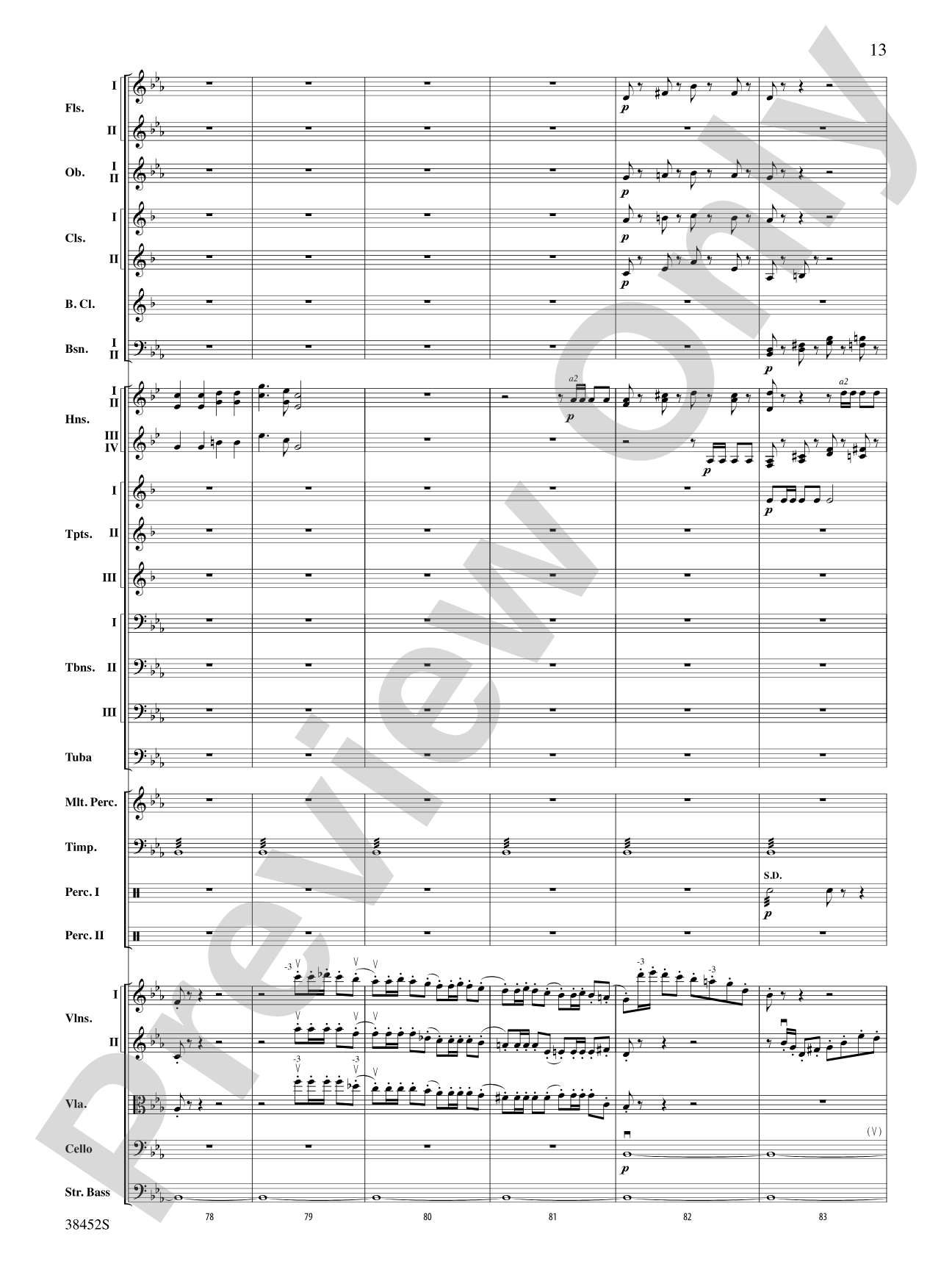 1812 Overture: Score