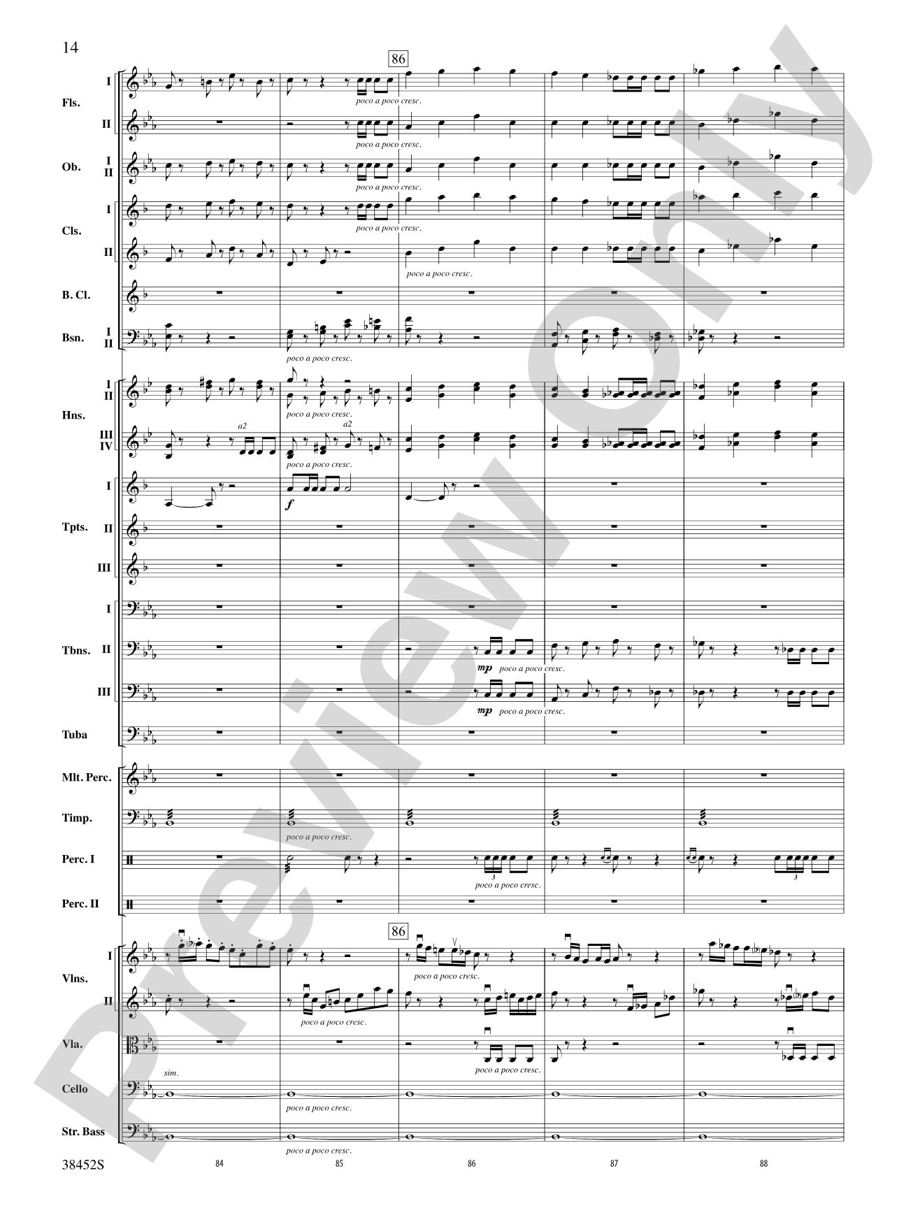 1812 Overture: Score