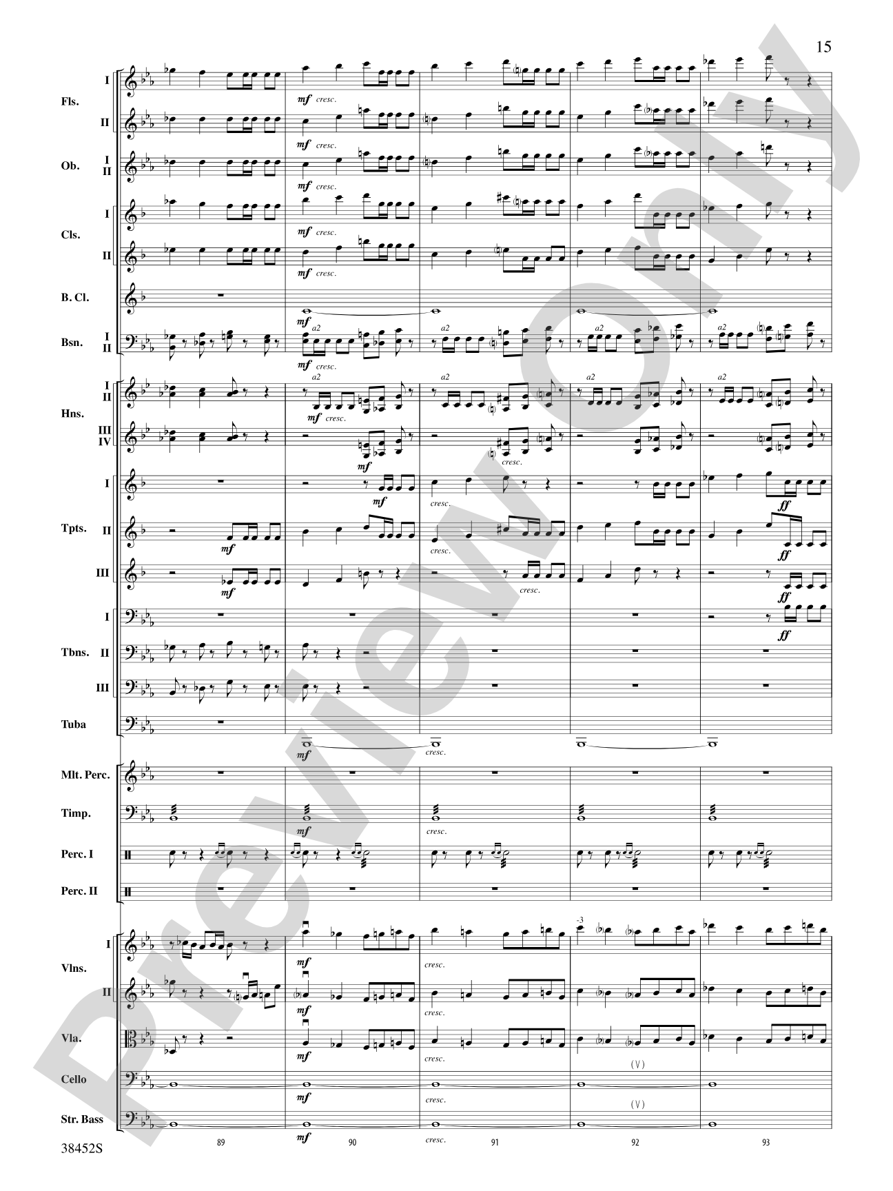1812 Overture: Score