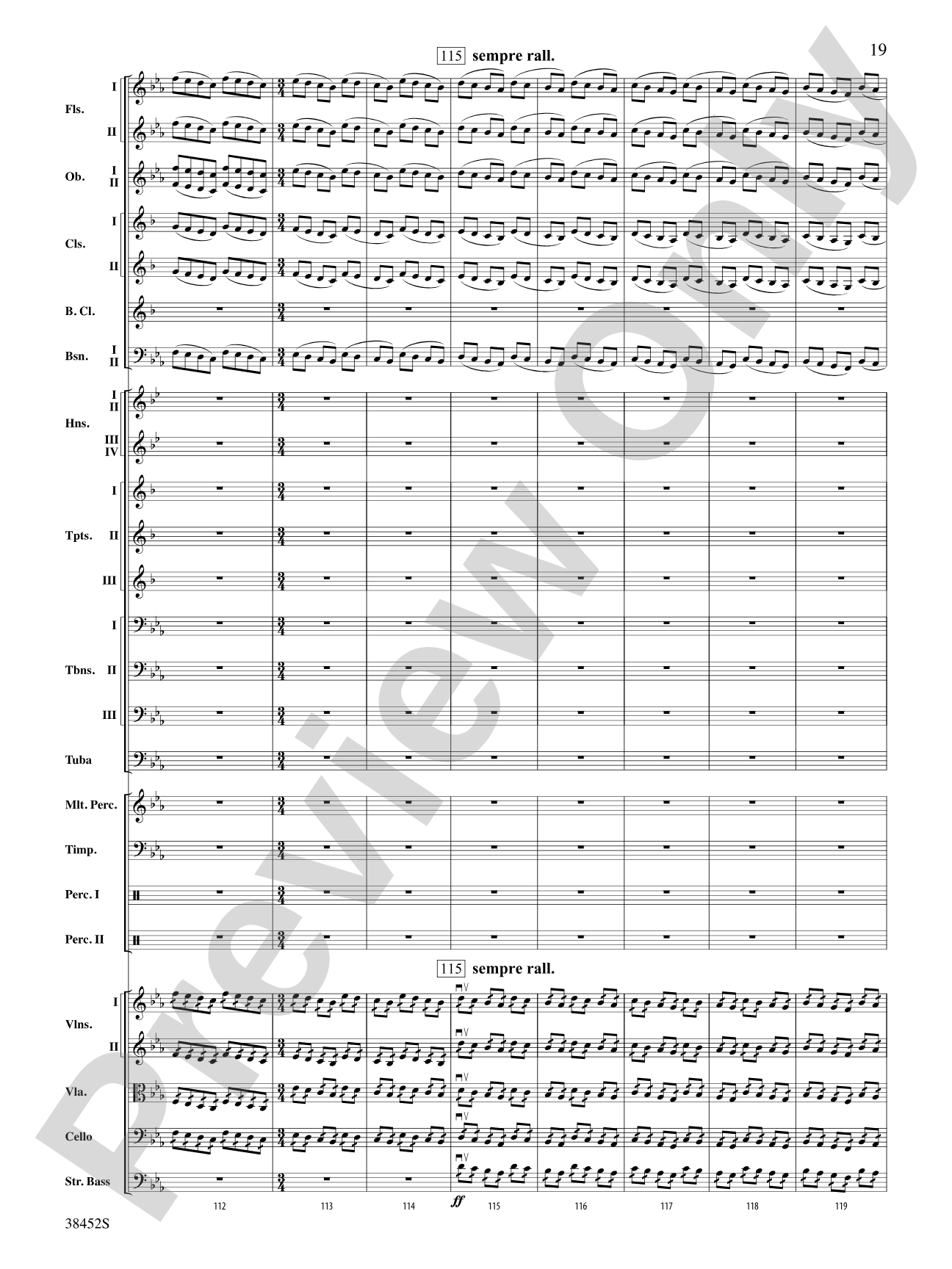 1812 Overture: Score