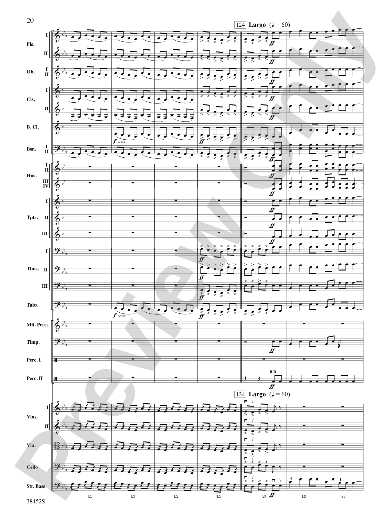 1812 Overture: Score
