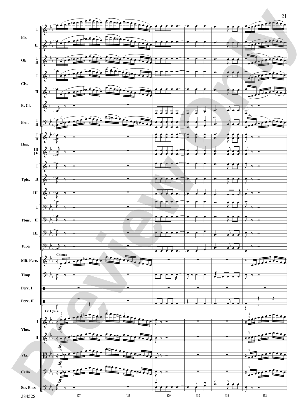 1812 Overture: Score