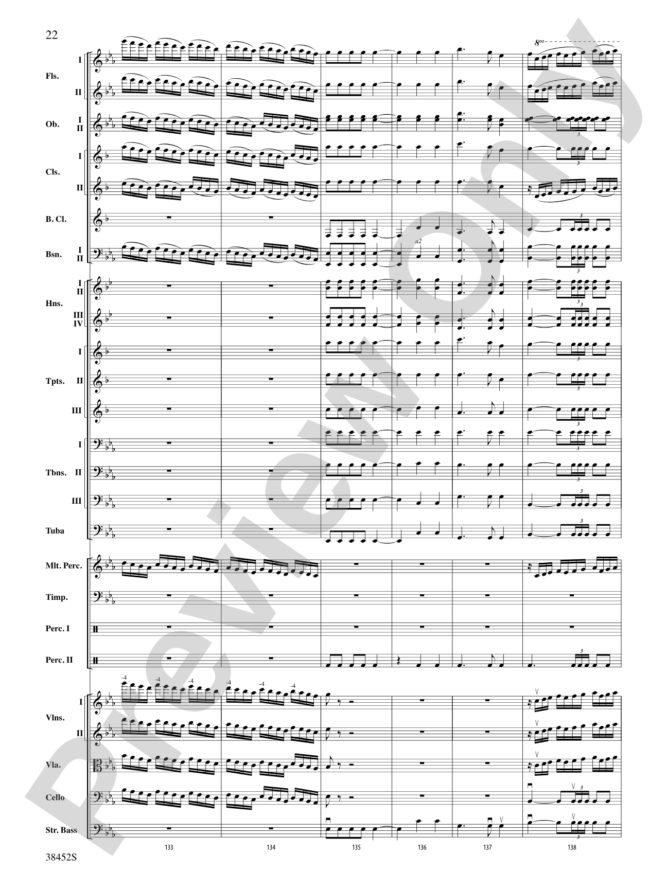 1812 Overture: Score