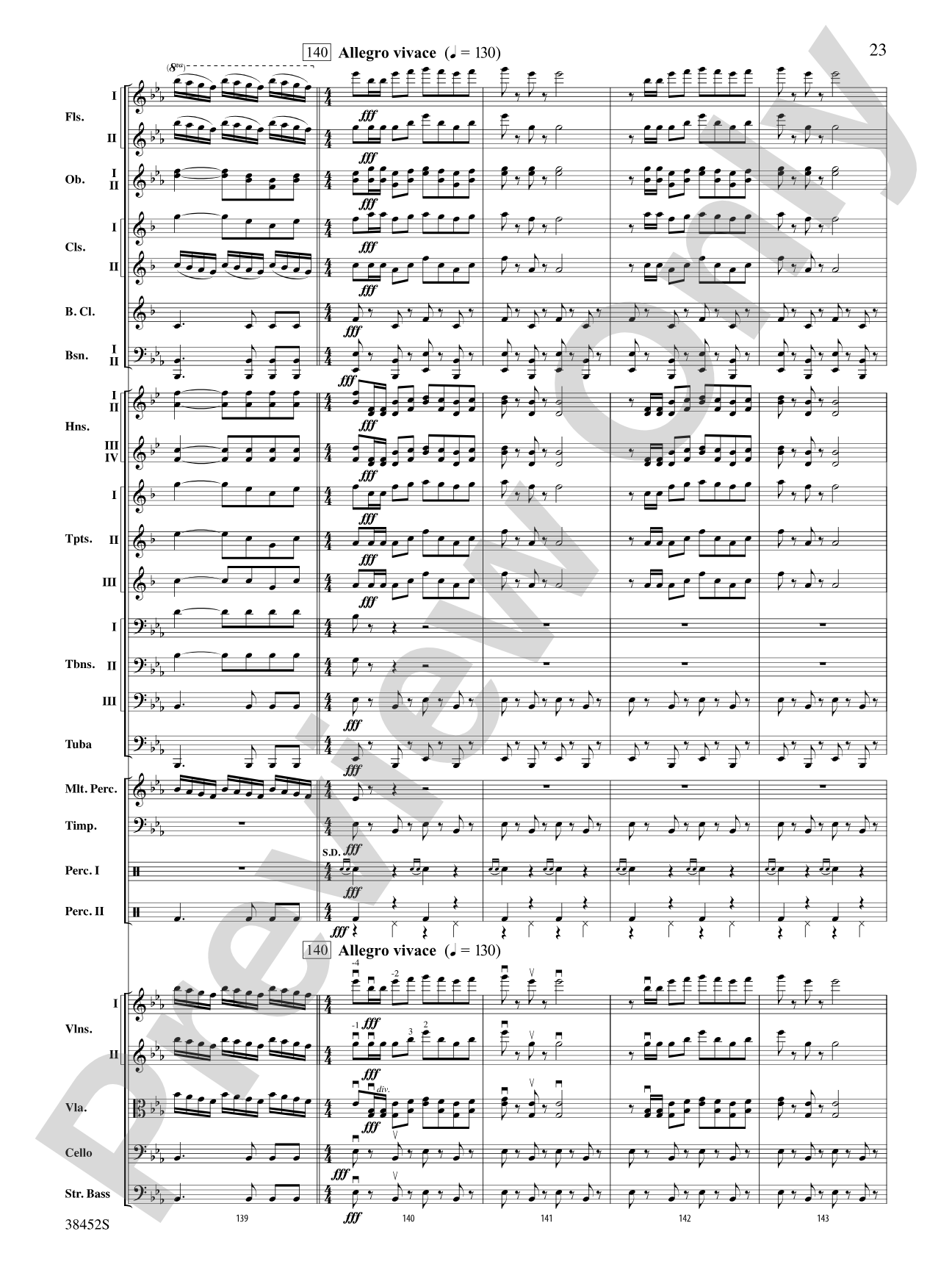 1812 Overture: Score