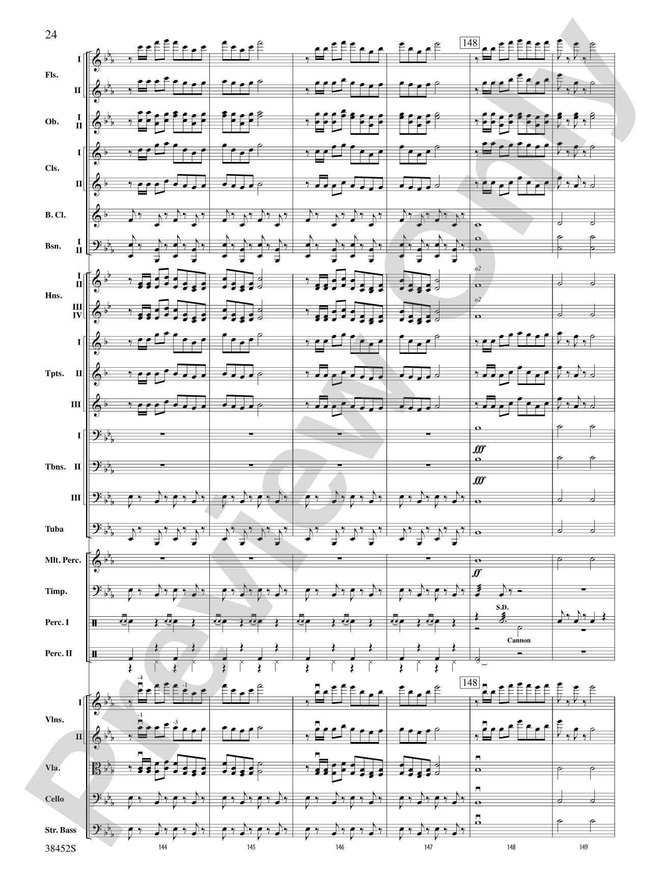 1812 Overture: Score