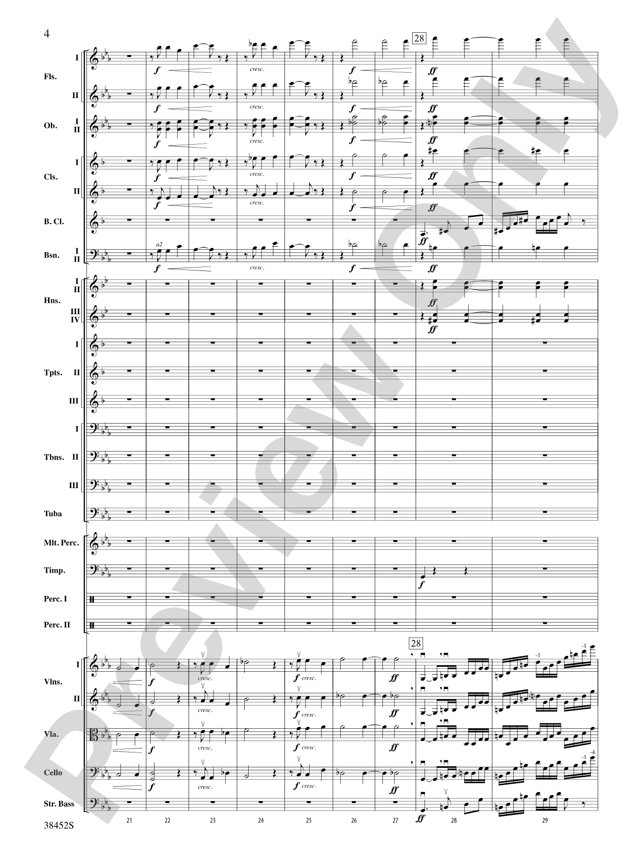 1812 Overture: Score