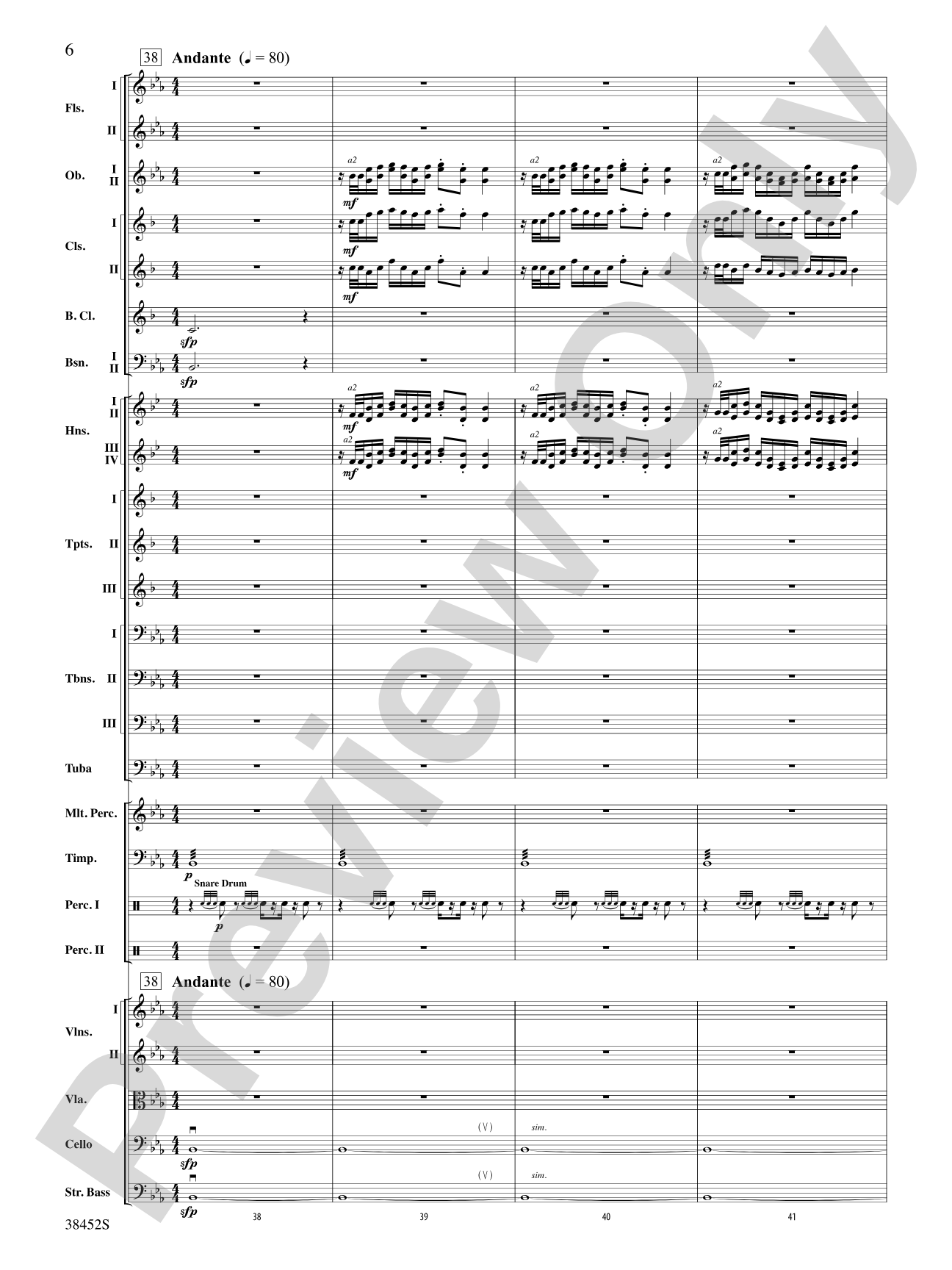 1812 Overture: Score
