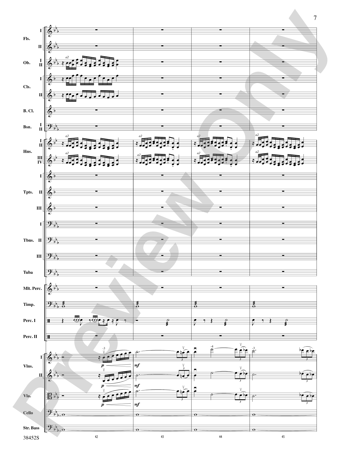 1812 Overture: Score