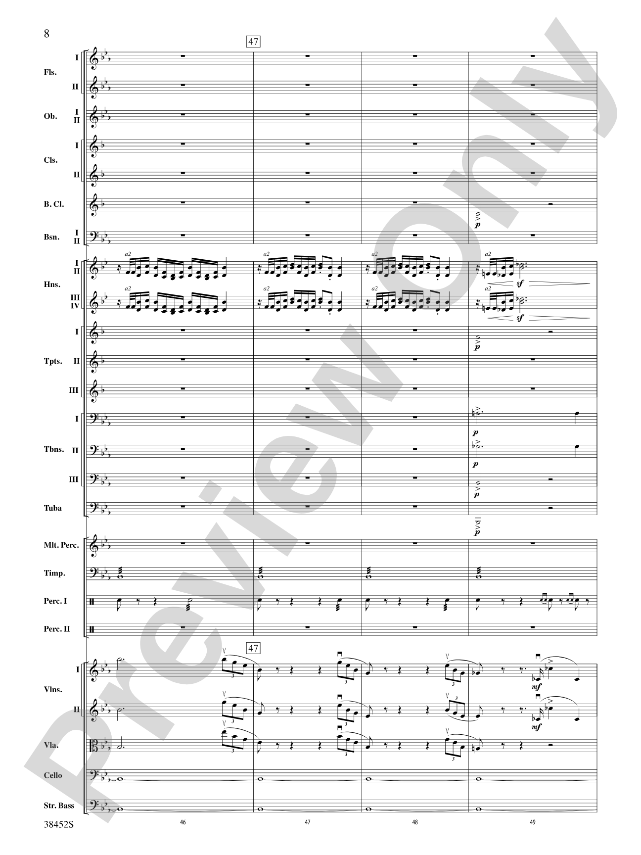 1812 Overture: Score