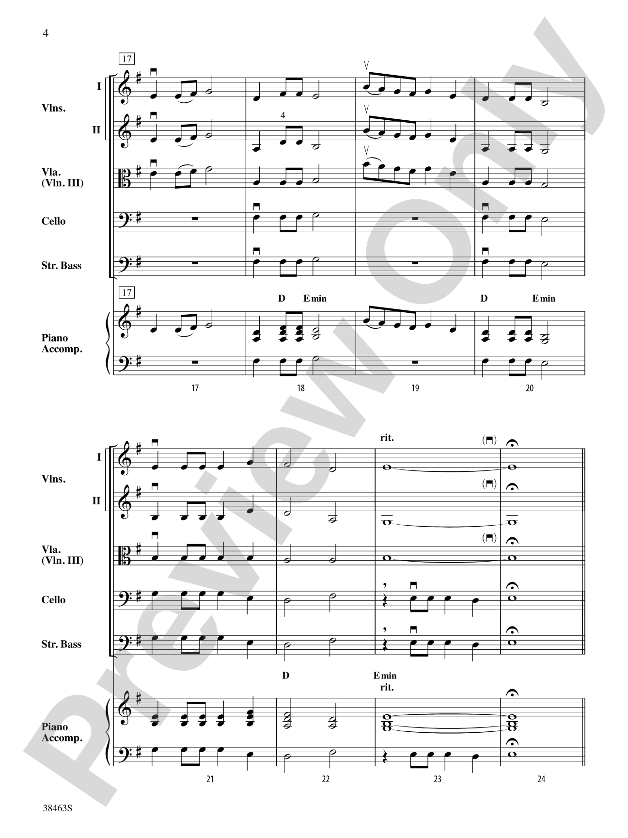 Two Modal Episodes: String Orchestra Conductor Score & Parts