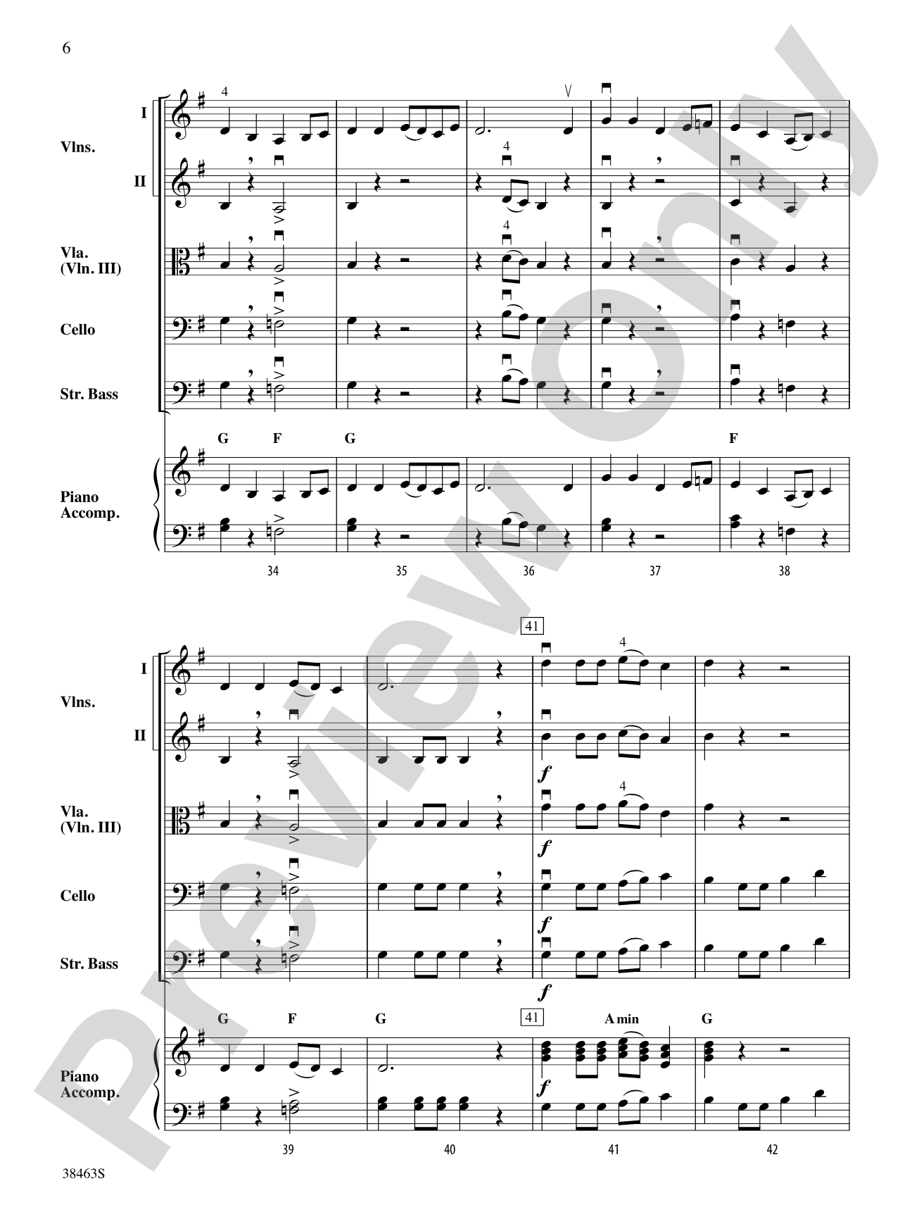 Two Modal Episodes: String Orchestra Conductor Score & Parts