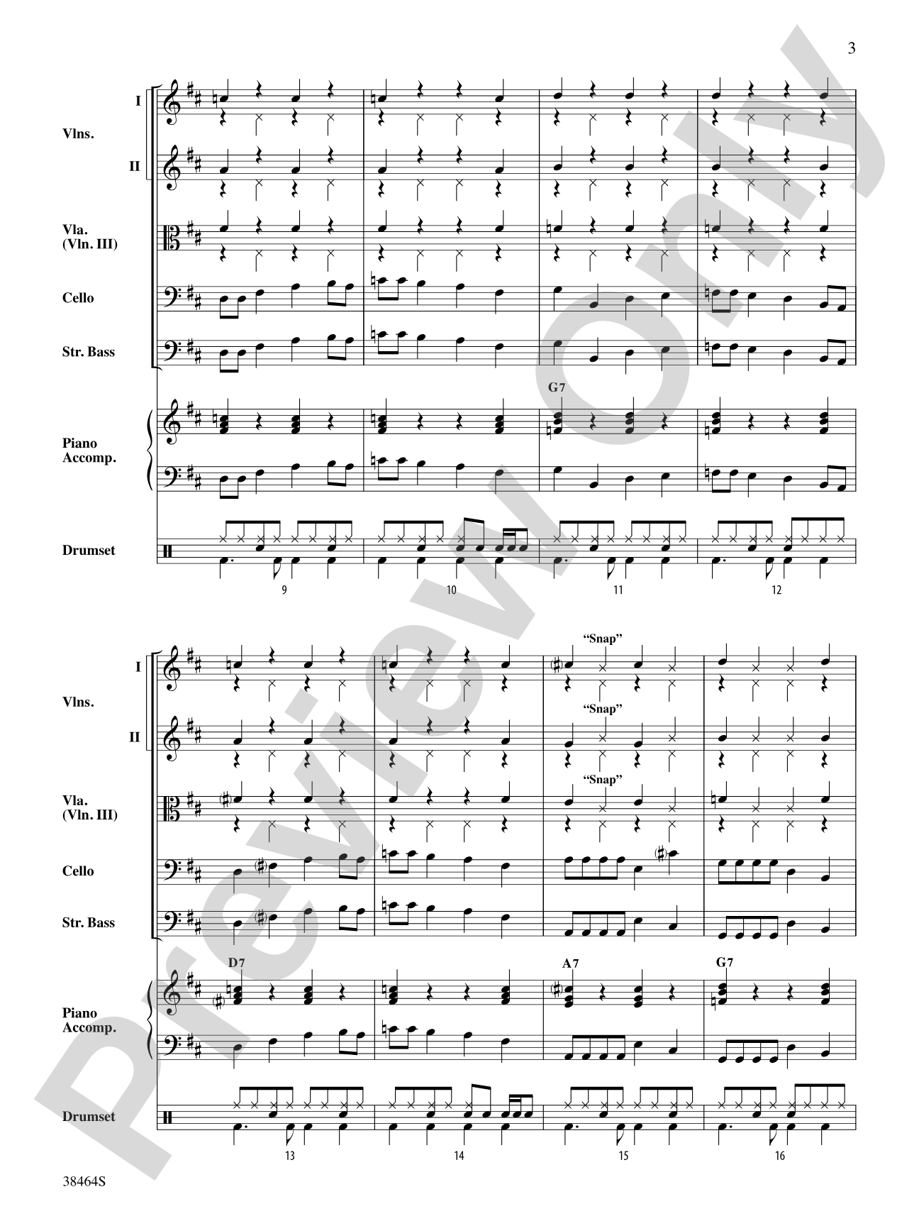 Finger Rock!: String Orchestra Conductor Score & Parts