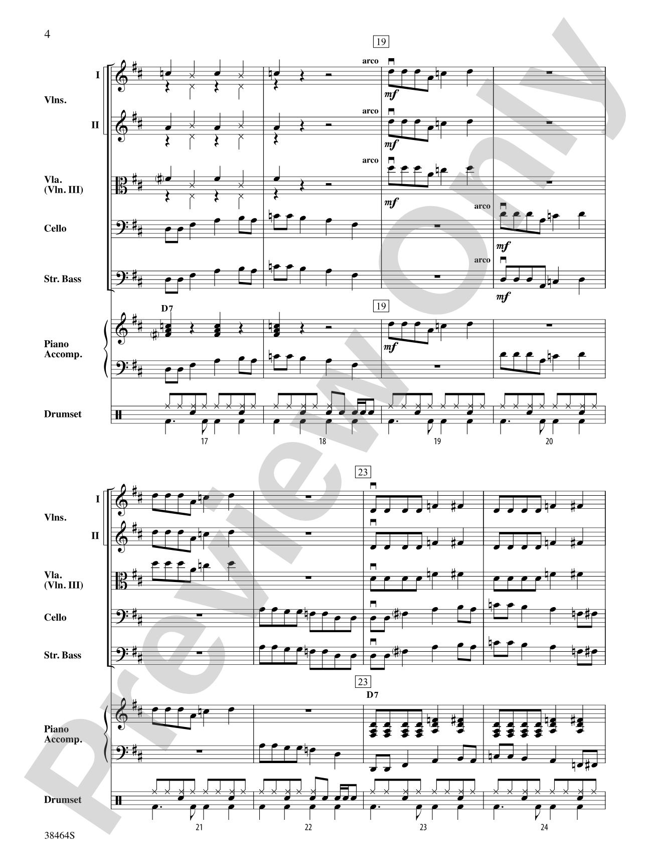 Finger Rock!: String Orchestra Conductor Score & Parts