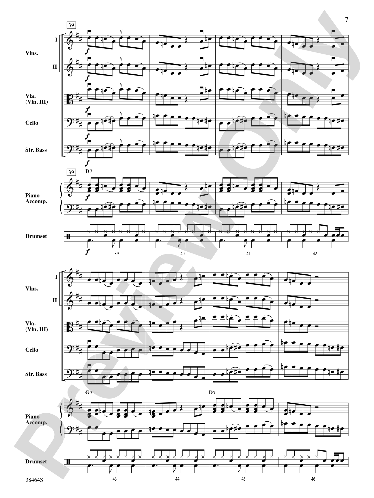 Finger Rock!: String Orchestra Conductor Score & Parts