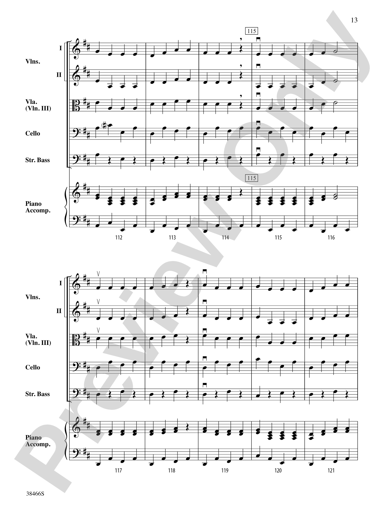The Bows on the Bus: String Orchestra Conductor Score & Parts