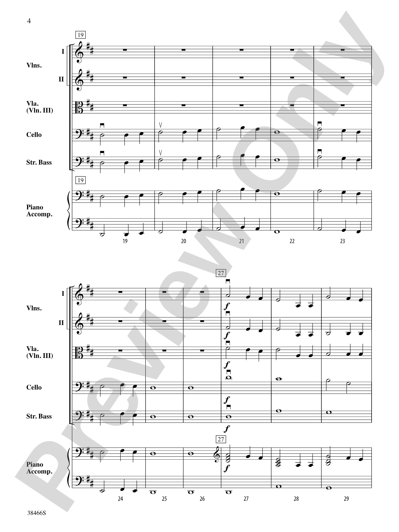 The Bows on the Bus: String Orchestra Conductor Score & Parts