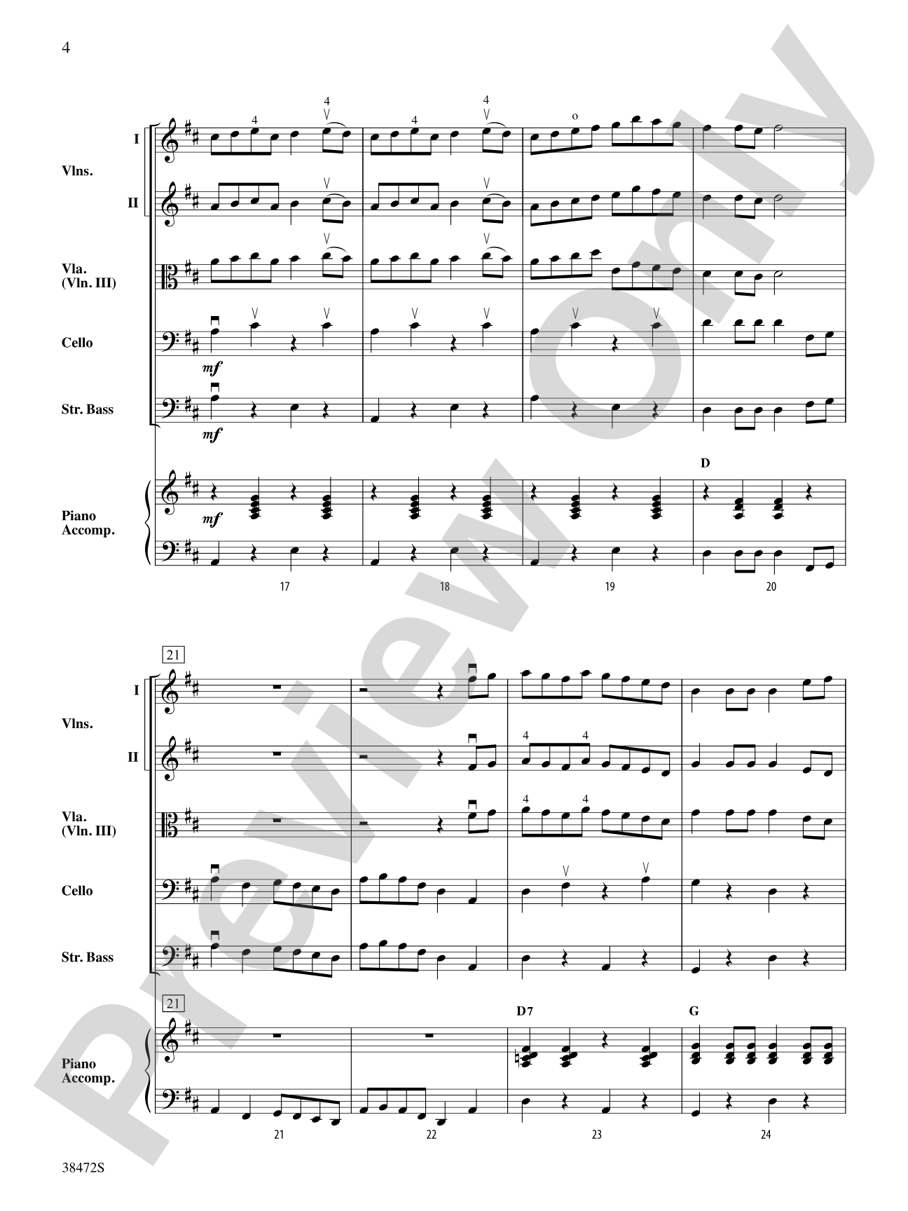 Ragtime Annie: String Orchestra Conductor Score & Parts