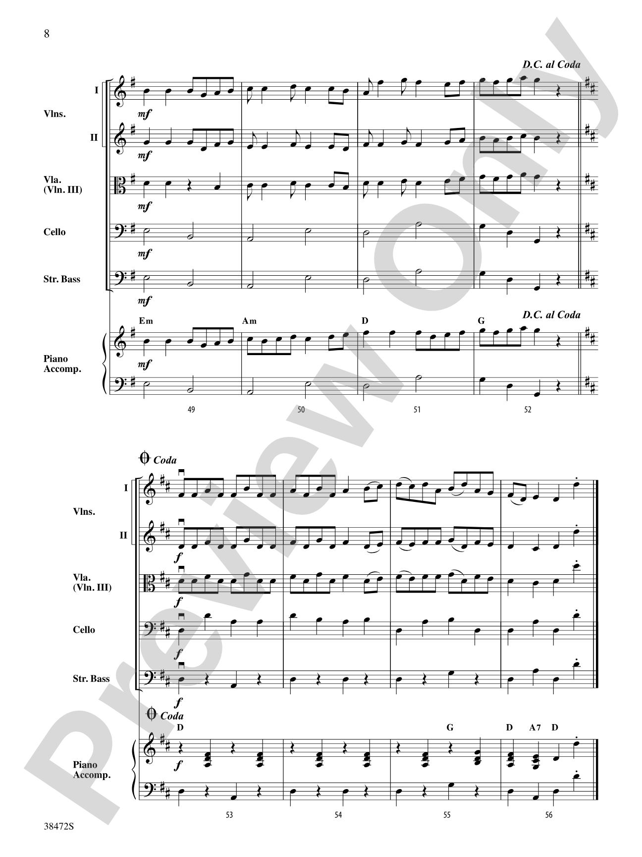Ragtime Annie: String Orchestra Conductor Score & Parts