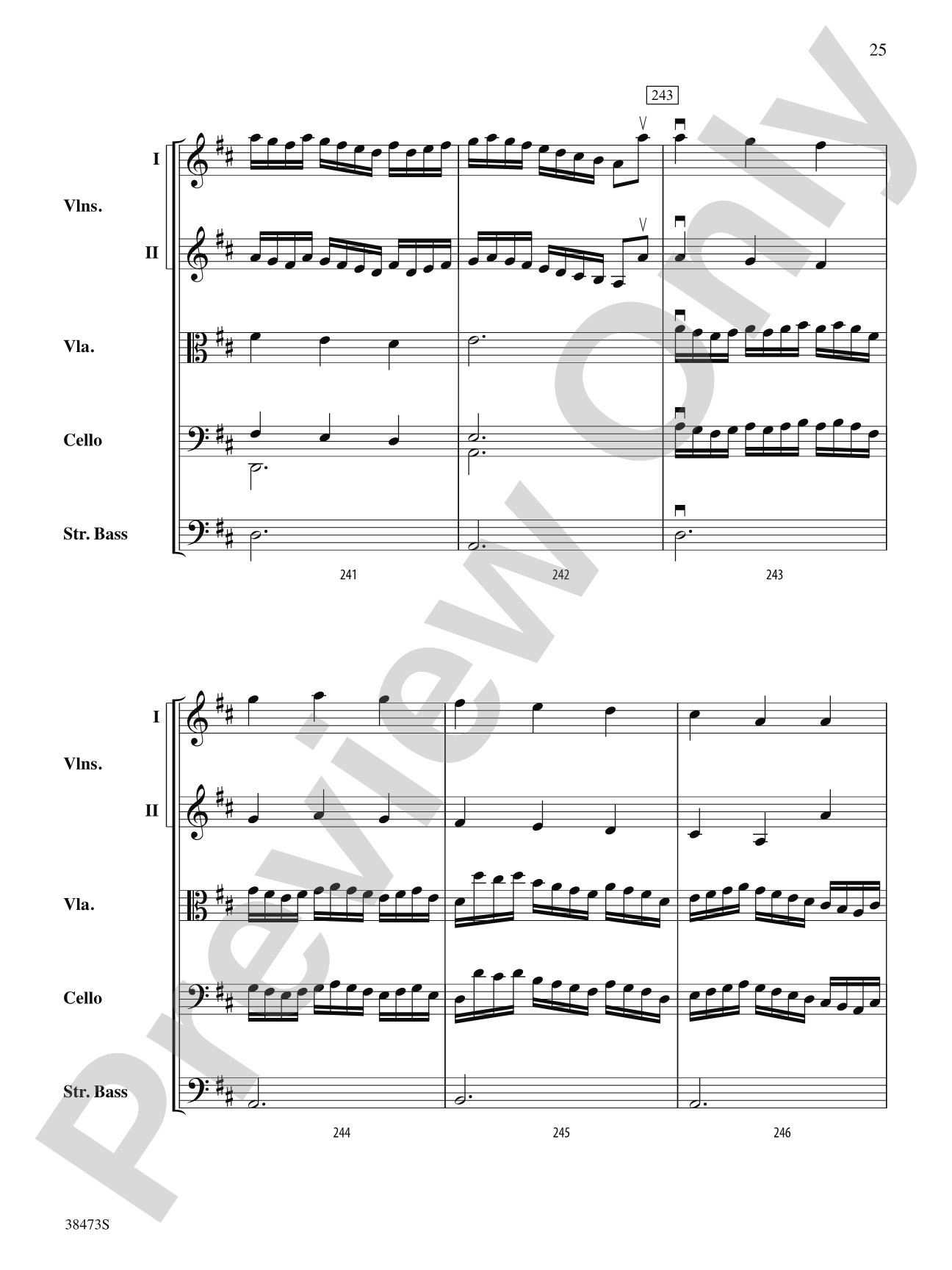 Lonestar Variations: String Orchestra Conductor Score & Parts