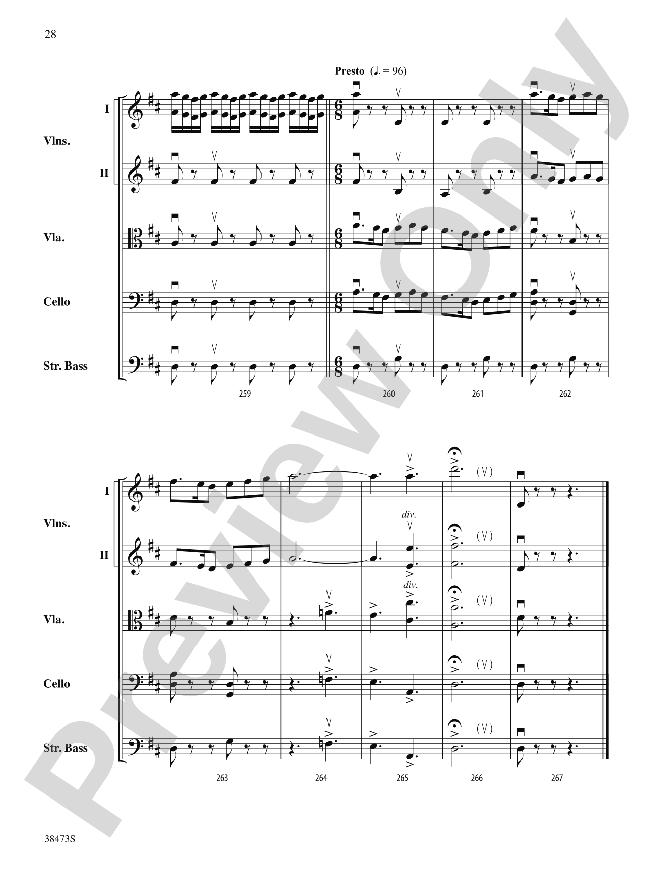Lonestar Variations: String Orchestra Conductor Score & Parts